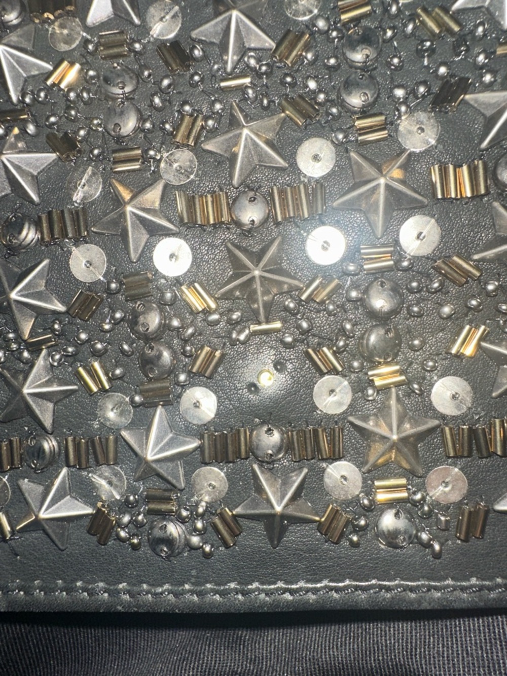 ASH STUDDED LEATHER CROSSBODY BAG - Picture 13 of 16